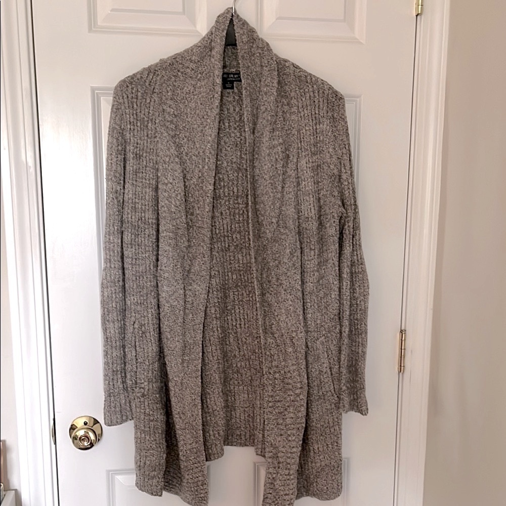 Barefoot Dreams Cozy Gray Women's Sweater